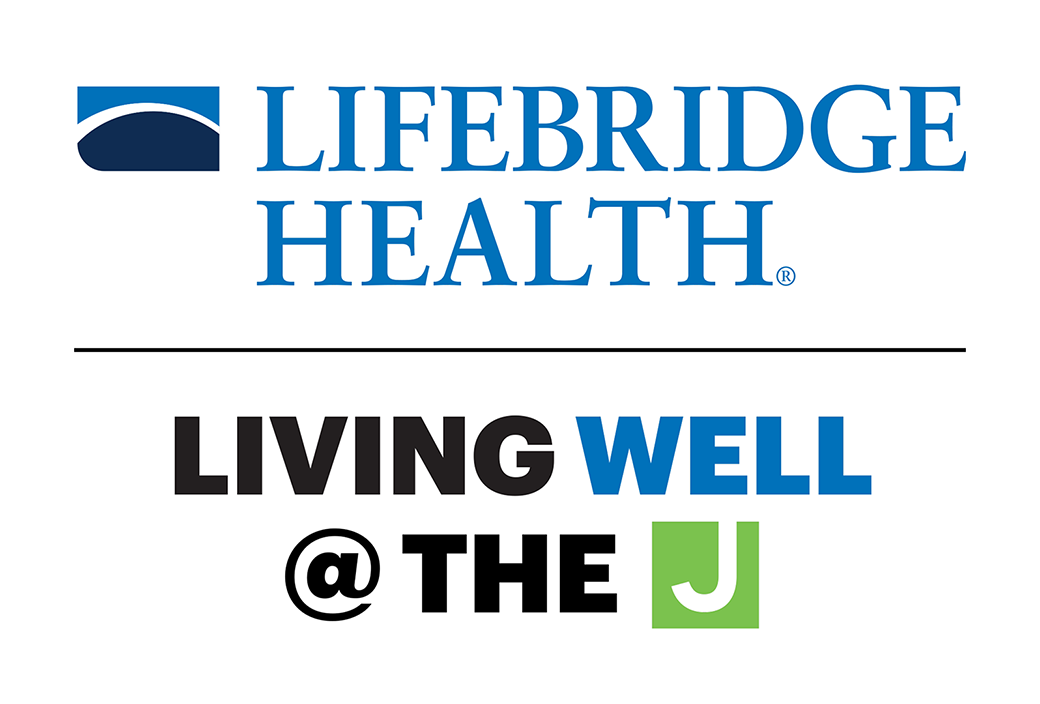 LifeBridge Health and Living Well @ The J logo.